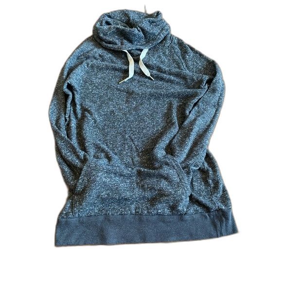 Gray Turtleneck Sweatshirt Size Small - Picture 5 of 8